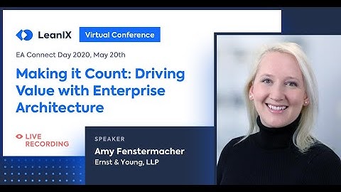 Making it Count: Driving Value with Enterprise Architecture | EACD US 2020