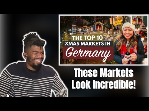 AMERICAN REACTS TO THE BEST CHRISTMAS MARKETS IN GERMANY | My Top 10 German Christmas Markets