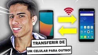 How to TRANSFER ALL DATA from one cell phone to another via WI-FI
