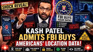 Kash Patel’s FBI Admission STUNS America — Location Data Scandal Explodes
