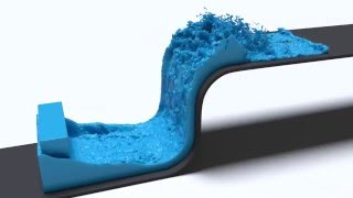 PIC/FLIP Fluid Simulation - Warped Gravity