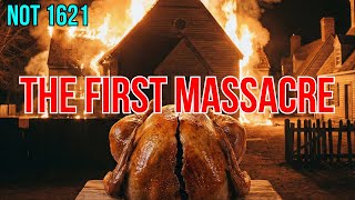 🔥 The REAL First Thanksgiving Was A Massacre (Not 1621)