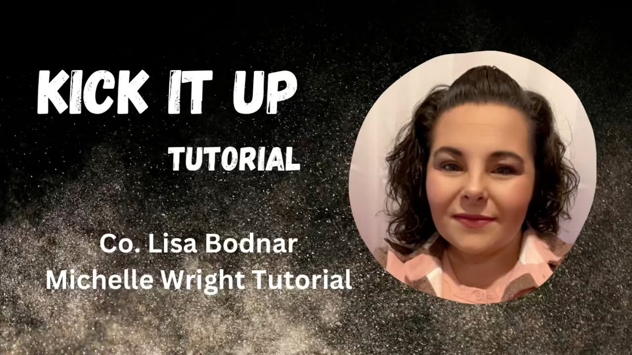 Kick it up line dance tutorial intermediate choreography by Lisa Bodnar