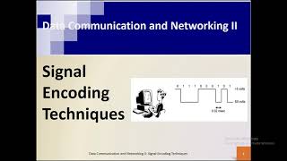 Signal Encoding Techniques - Part 1