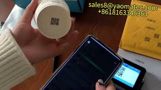 Yaomatec Manufacturer Supply Mini Printer With Handle, Printing Qr Code, Welcome To Inquire