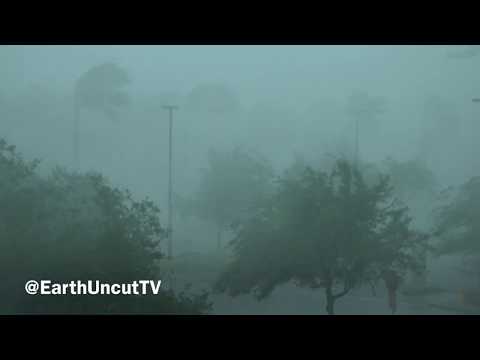 Hurricane Irma Violent Eye Wall Batters Naples, Florida