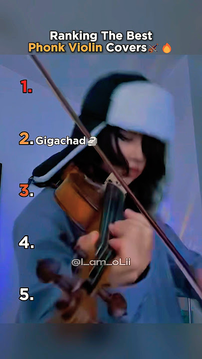 Ranking the Best Phonk Violin Covers🎻