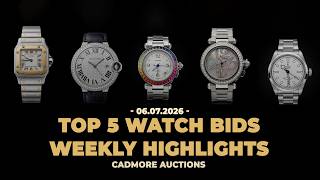 WEEKLY HIGHLIGHTS: TOP 5 WATCH BIDS