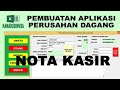 103 Coding Input Ke Sheet Nota Kasir | VBA Excel | Pembuatan Aplikasi Perusahaan Dagang