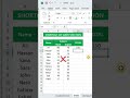 Excel Shortcut for AutoSum 🔥 | Alt + H + U + S | Quick SUM Trick in Excel #shorts