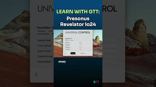 GTT #shorts Training Module: Presonus Revelator io24, 2022- Firmware 1.21