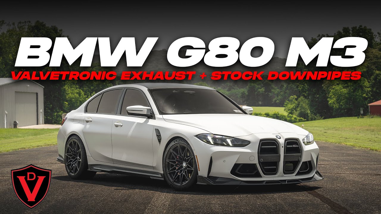 THE CLEANEST SOUNDING G80 M3?! | Valvetronic Titanium Equal Length Exhaust + Stock Downpipes