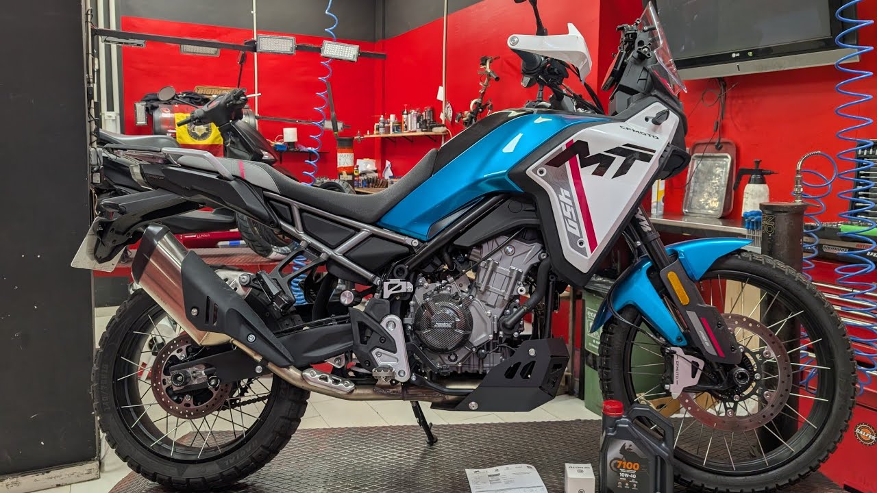 PRIMERA REVISION CFMOTO 450 MT Y SORPRESA!!!