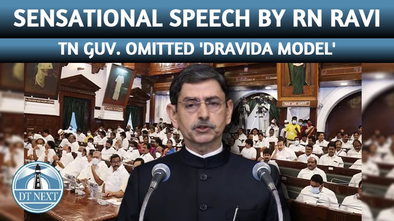 Sensational speech of TN Governor RN Ravi in state Assembly - 8 | Dt ...