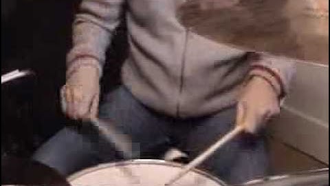 Drum Rudiments #1 and #6 combined