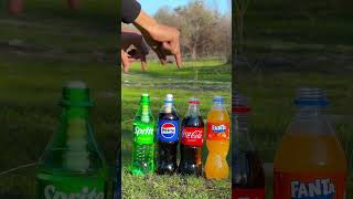 Coca Cola Vs Mentos #experiment #cocacola