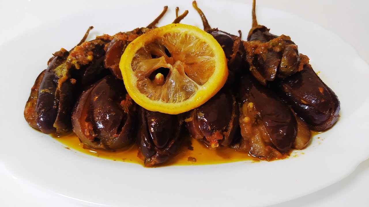 سر الدنجال او باذنجان مشرمل لذيذ  مع الاحتفاظ بيه مدة طويلة فالتلاجة