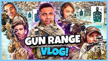 A Day at the Gun Range w/ HasanAbi, 24kGoldn, QTCinderella, Will Neff