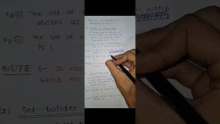 📝Learn how to write sets by listing their elements.📚✨#RosterForm #Sets#Mathematics#Maths #MathShorts