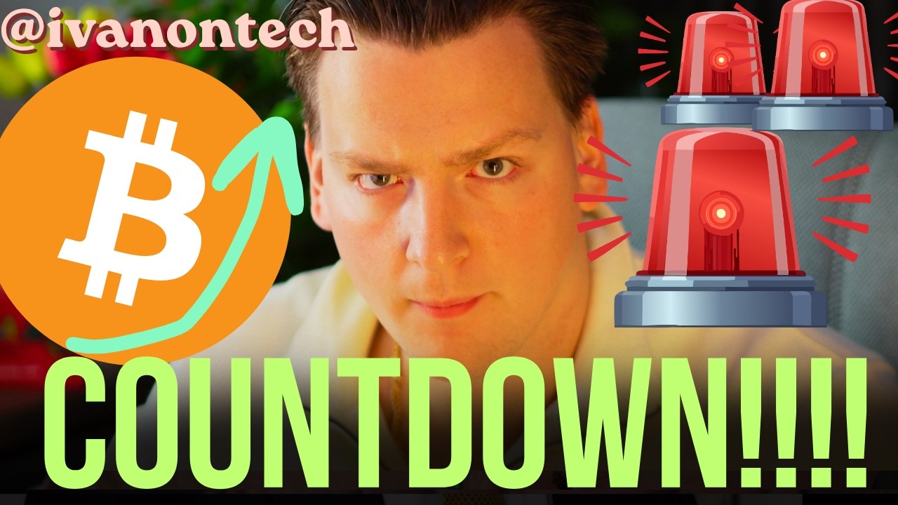 BITCOIN: COUNTDOWN STARTING!!! 🚨🚨🚨