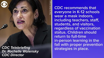 VIDEO NOW: CDC updates guidance on mask wearing in public indoor settings