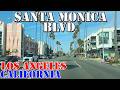 Santa Monica Blvd East - FULL Route - Los Angeles - California - 4K Street Drive