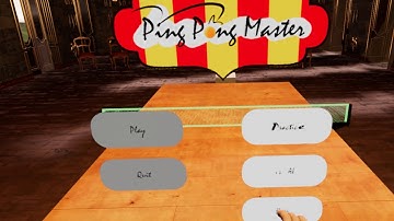 Ping Pong Master demo