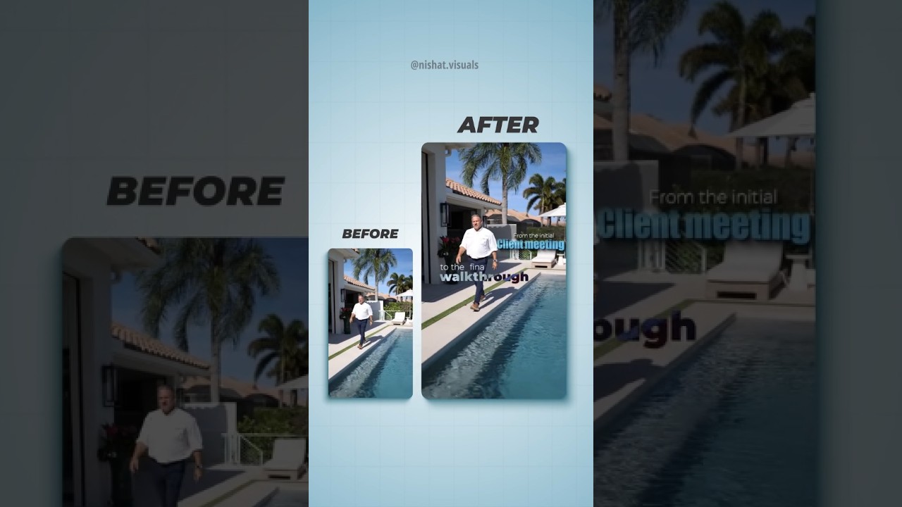 Before & After | Real Estate Walking Tour Video Edit