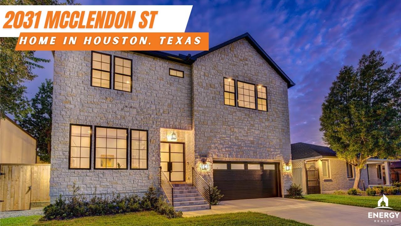 Houston Home For Sale 2031 McClendon Street YouTube