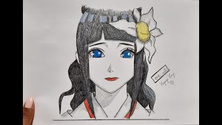 How To Draw Hinata - Naruhina Wedding - Speed Drawing