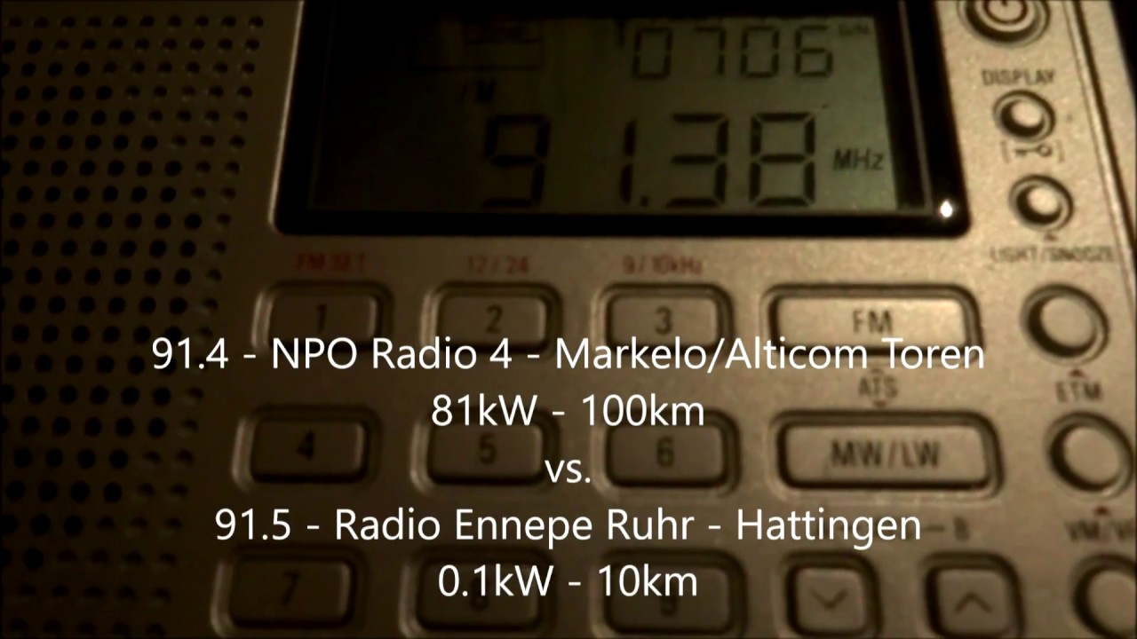 Comparing three DSP Radios on FM: Tecsun PL-310ET vs. PL-390 vs. XHDATA D-808