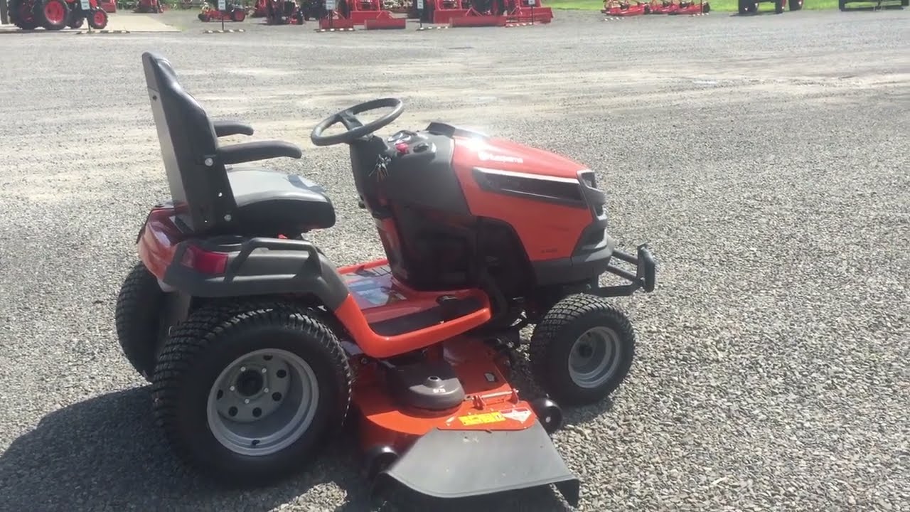 Husqvarna ts354xd Walk around - YouTube