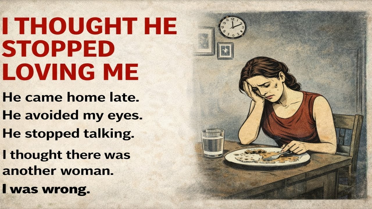 I Thought My Husband Had Stopped Loving Me