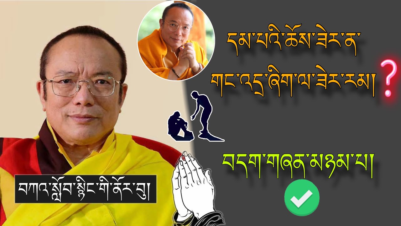 🚨Tai Situ RINPOCHE🙏🚨དམ་པའི་ཆོས་ཟེར་ན་གང་འདྲ་ཞིག་ལ་ཟེར་རམ།🙇 བོད་ཀྱི་བསླབ་བྱ། 