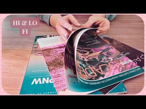 Magazine Page Turning for Sleep, Study & Relaxation (Basic Version) - No Talking