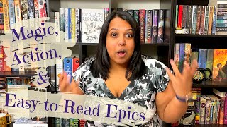 So You Think You Want to Read (Adult) High Fantasy? || PART 5: MAGIC, ACTION, & EASY-TO-READ EPICS