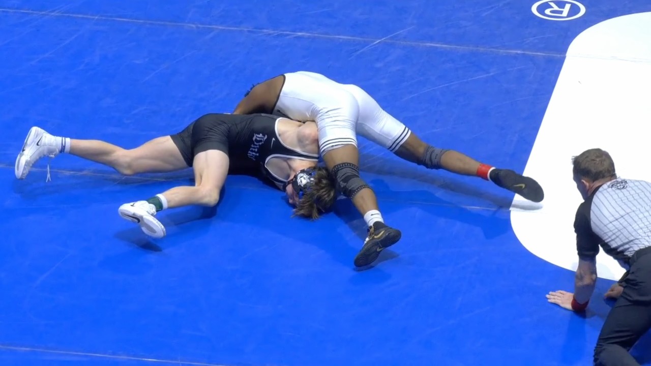 133lbs Jarvis Little (App State) vs Riley Rowan (Duke)