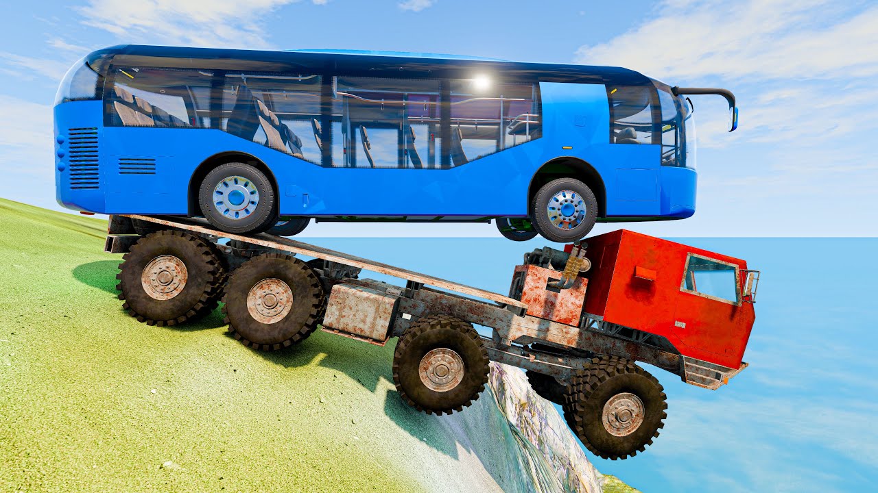 Cliff Drops #12 - Car Crashes | BeamNG Drive