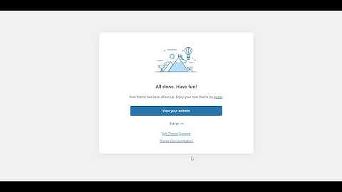 Installation Wizard - Lisfinity