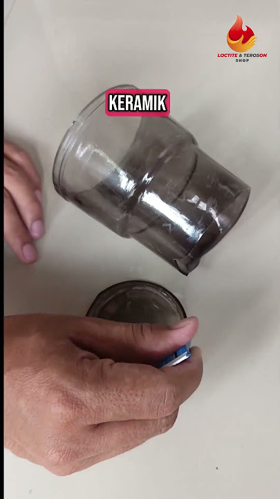 Laah.. gelas pecah bisa dilem?? #loctite #loctite401 #diy  #tips