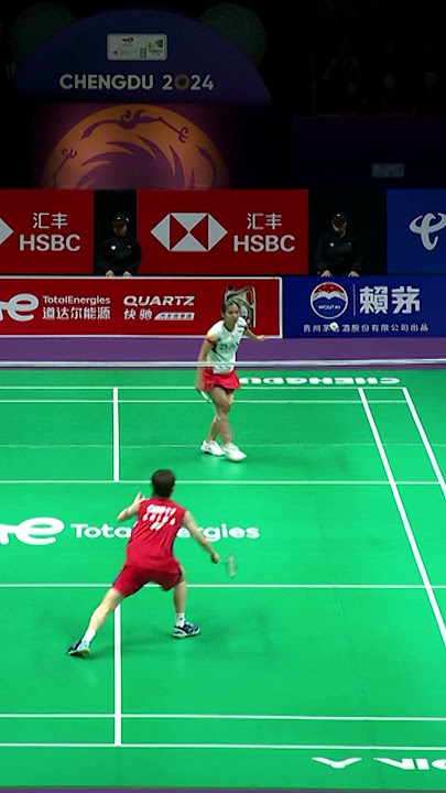 Super from Gregoria Mariska Tunjung. #ThomasUberCupFinals #Chengdu2024