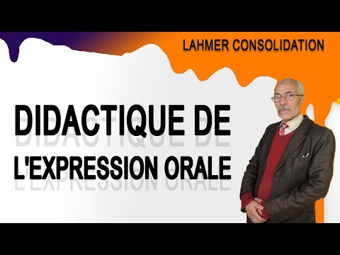 Didactique De L Expression Orale 3ème Année Primaire 5ème Séance