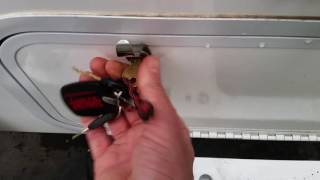 FYI RV Camper Storage Access Door Water Leaks!