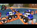 Offroad Outlaws Extreme Police Monster Truck stunts Driving - Racing online games Android gameplay