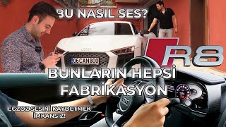 Rüya Gi̇bi̇ Garaj Part 2 Audi̇ R8 İnceleme Gazlama Fabri̇kasyon Yasal Olamaz 