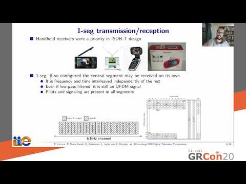 GRCon20 - Ultra-cheap SDR Digital Television Transmission: ISDB-T with an osmo-fl2k and an RTL-SDR