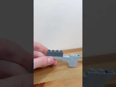 Building a mini Lego gun under a minute