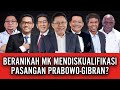 Beranikah mk mendiskualifikasi pasangan prabowogibran