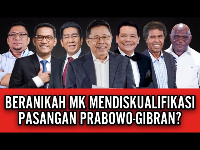 BERANIKAH MK MENDISKUALIFIKASI PASANGAN PRABOWO-GIBRAN? class=