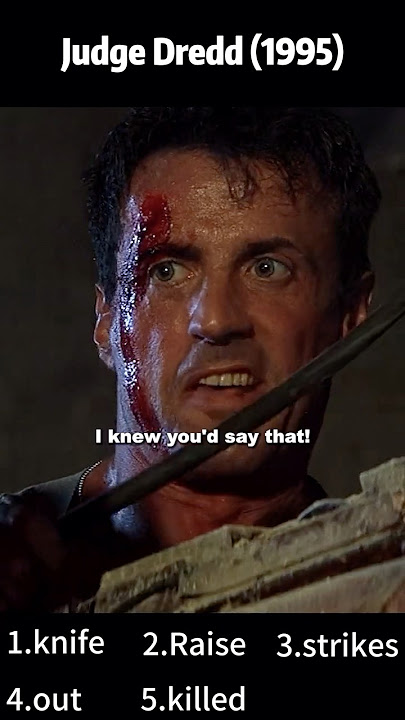 Judge Dredd’s Revenge Rampage | Dredd (1995)